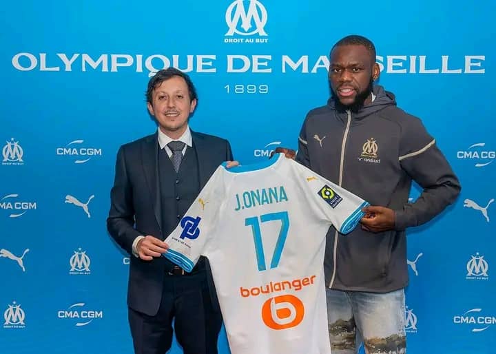 JEAN ONANA REJOINT L'OLYMPIQUE DE MARSEILLE.