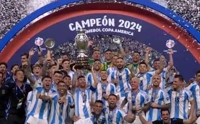 COPA AMÉRICA. L'ARGENTINE CAMPIÒN.