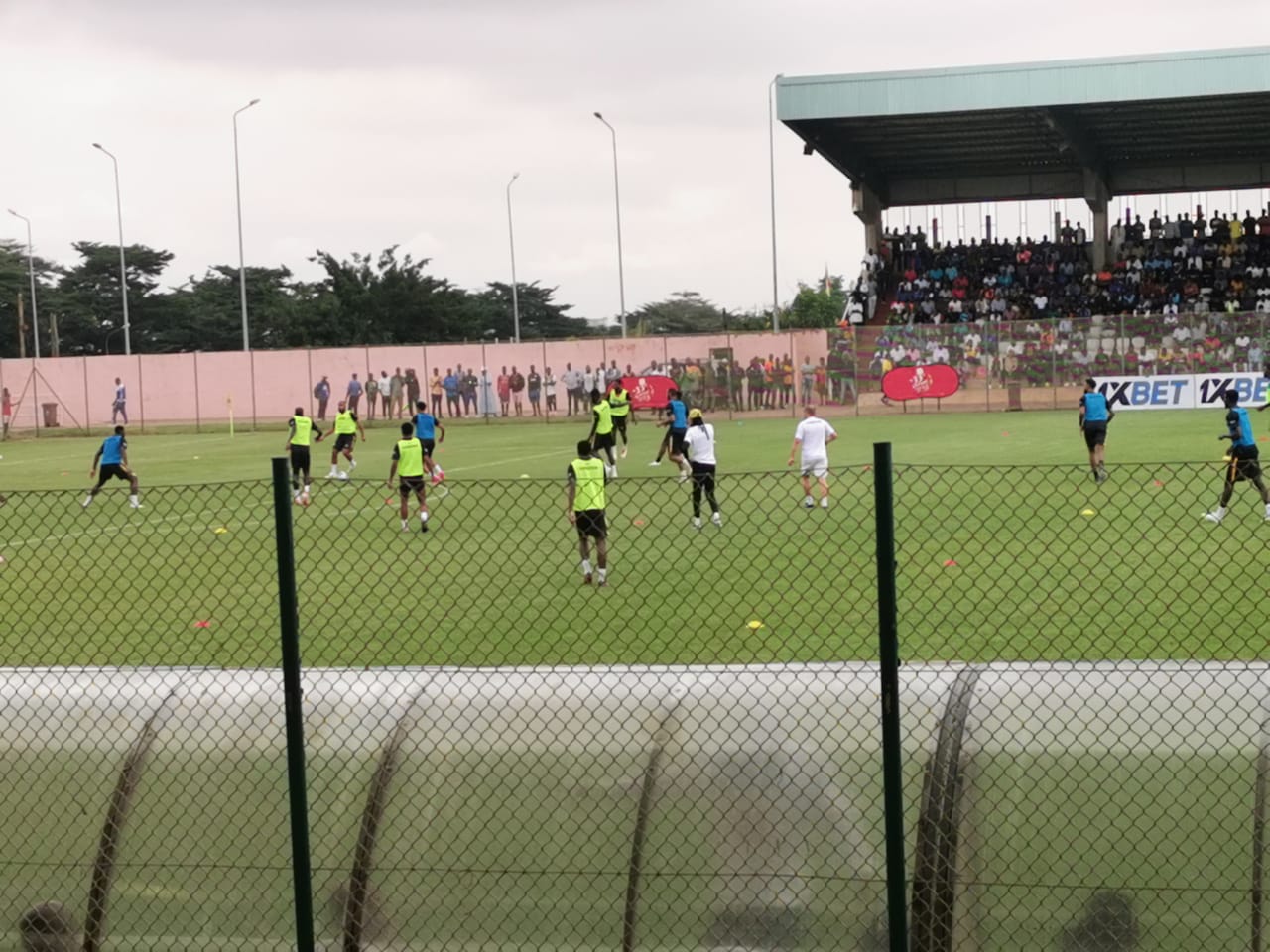 SPORT FOOTBALL: ÉLIMINATOIRES CAN TOTAL 2024 EN CÔTE D'IVOIRE